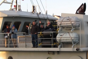 More Folks aboard HMCS Renard